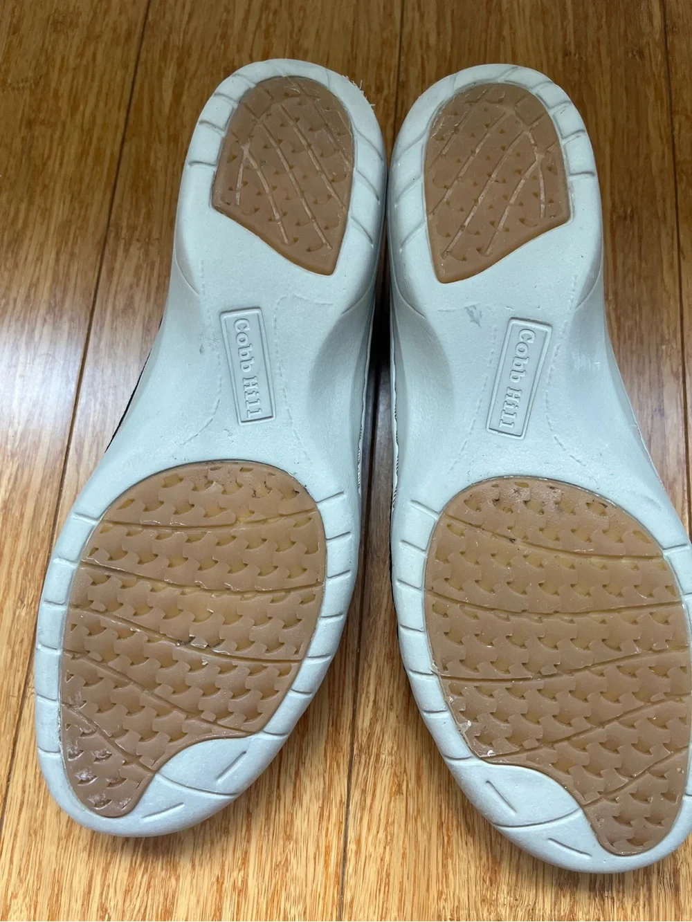 Women’s Cobb Hill Penfield Envelope Slip On Black Shoes Woven Mesh Stretch 8.5 M